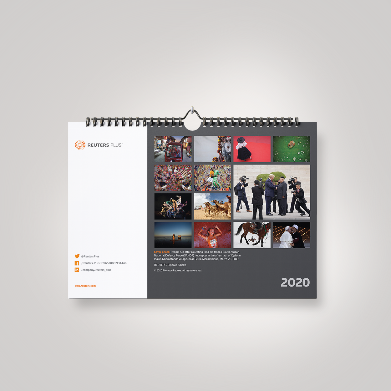 Reuters calendar design and printing services